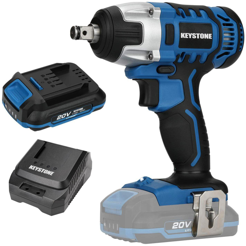 PRO 95303 20V Cordless Brushed 1/2 In. Impact Wrench  (Bare Tool)